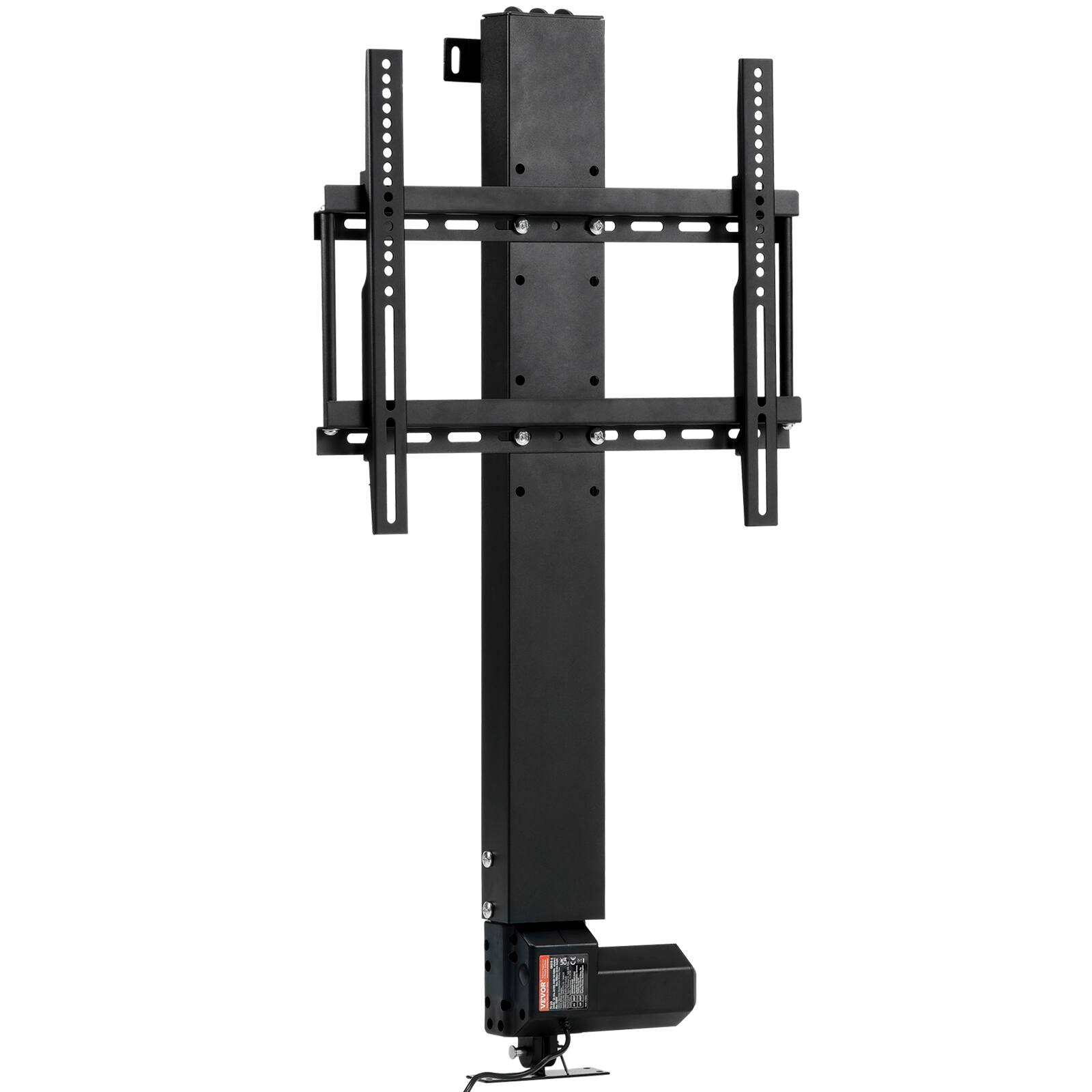 Alt View 5. VEVOR - Automated TV Elevator for Up to 50" Screens, 28" Stroke with Adjustable Height from 38" to 65", Remote Controlled - Black.