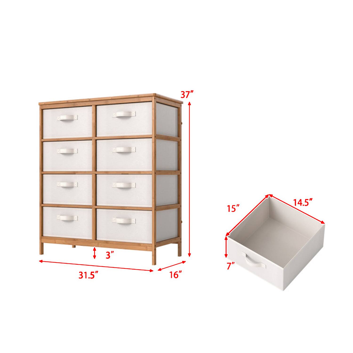 37" 15" 14.5" 3" 31.5" 16" 7"