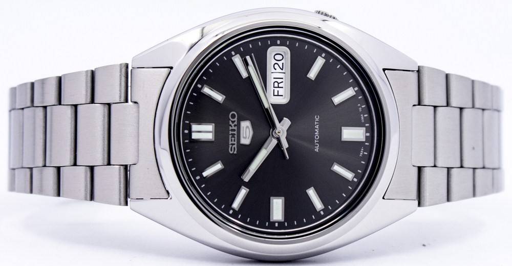 最終値下げ■◎■SEIKO 5 自動巻き グレイDial　SNXS79K1 Seiko 5 Mens Black Dial Automatic Watch SNXS79K | eBay