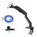 Alt View 11. HUANUO - Single Gaming Monitor Desk Mount with Mechanical Spring Arm - Black.