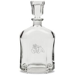 Jardine - Fresno State Bulldogs 23.75oz. Crystal Whiskey Decanter - Multicolor