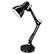 Angle. Alera - Architect Desk Lamp, Adjustable Arm, 22"H, Black.