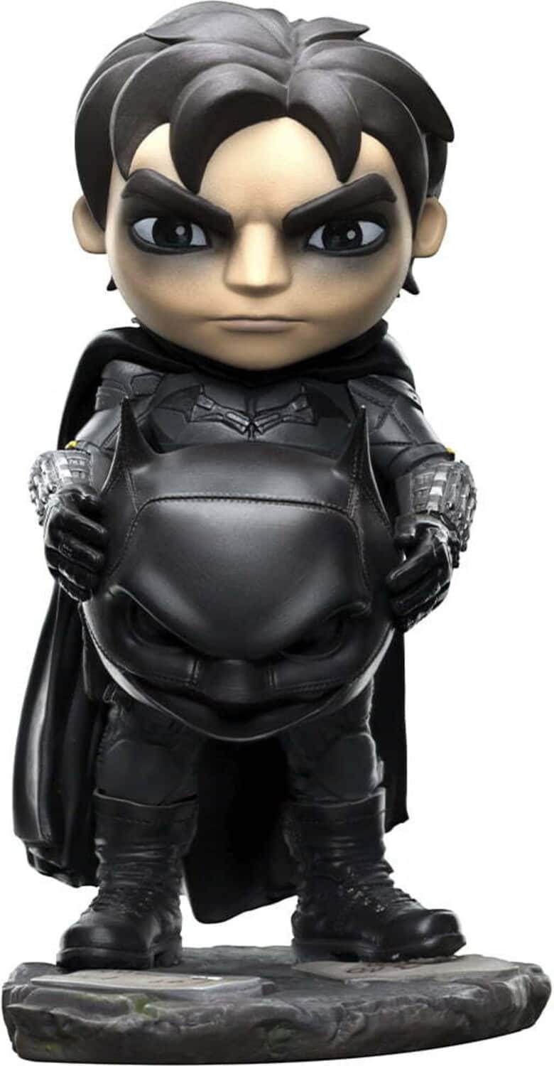 Iron Studios - DC Comics - Minico The Batman Unmasked PVC Statue - COLLECTIBLES - Multicolor
