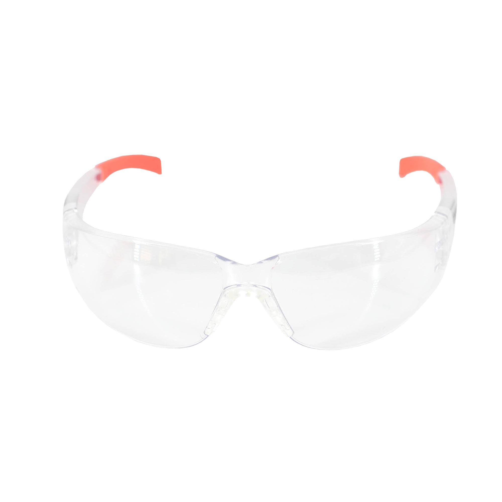 Alt View 2. SENIX - Safety Glasses, Z87.1+ Compliant, Impact-Resistant Protective Eyewear, UV 99.9% Protection, Soft Rubber Nosepiece - Clear.