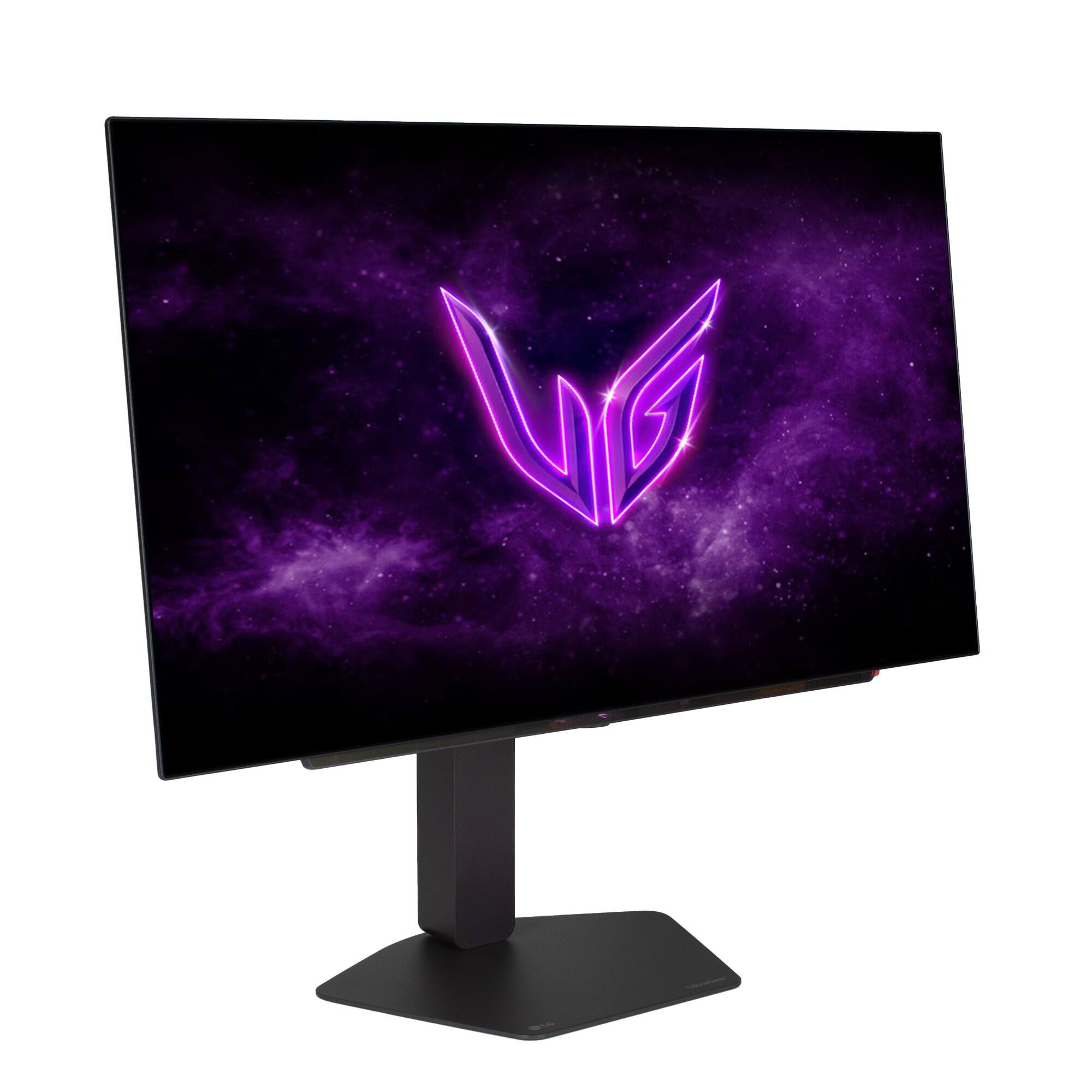 Back. LG - LG UltraGear OLED 27GX704A-B 27" QHD (2560×1440) Gaming Monitor (27GX704A-B.AWP) - Bundle.