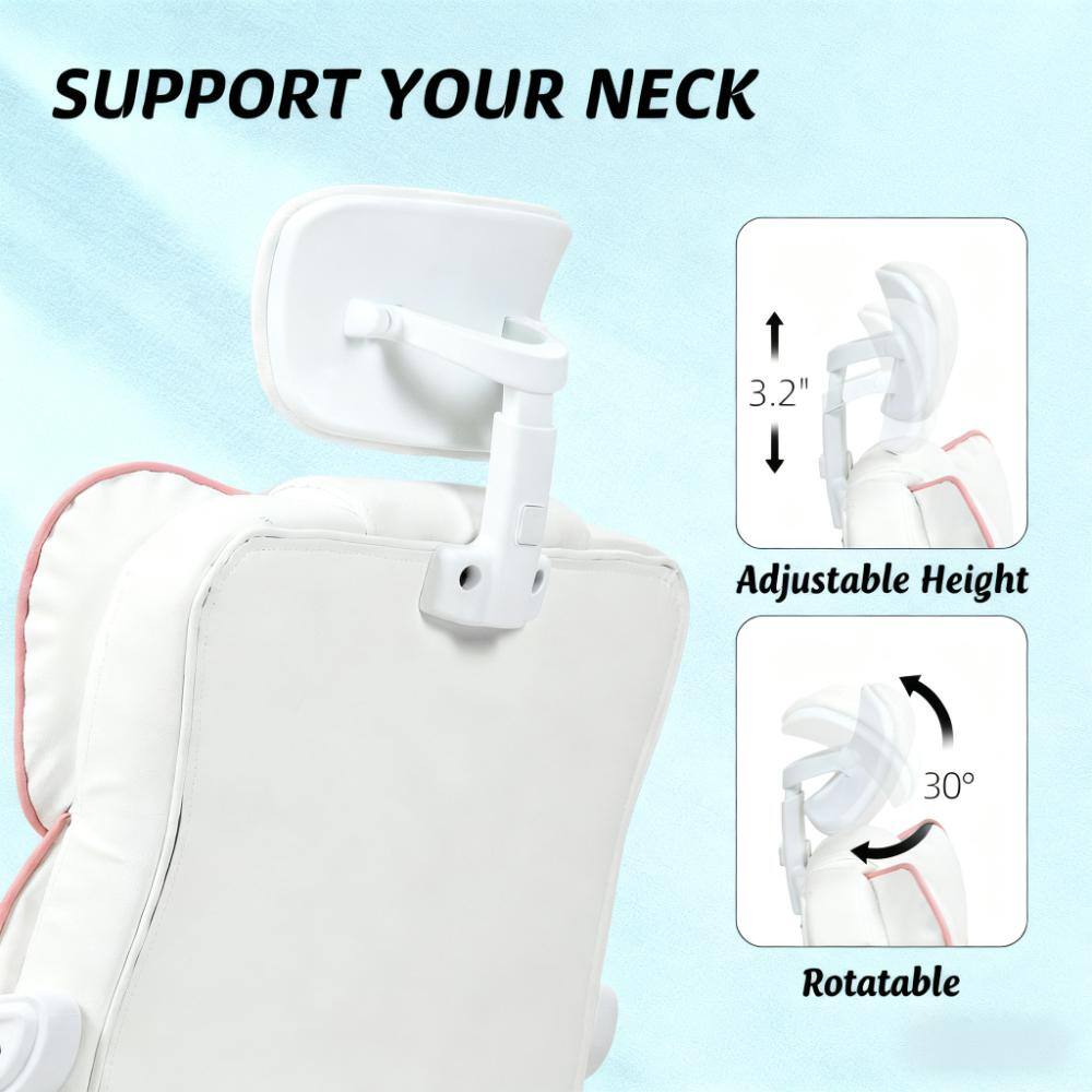 SUPPORT YOUR NECK

3.2" Adjustable Height

30° Rotatable