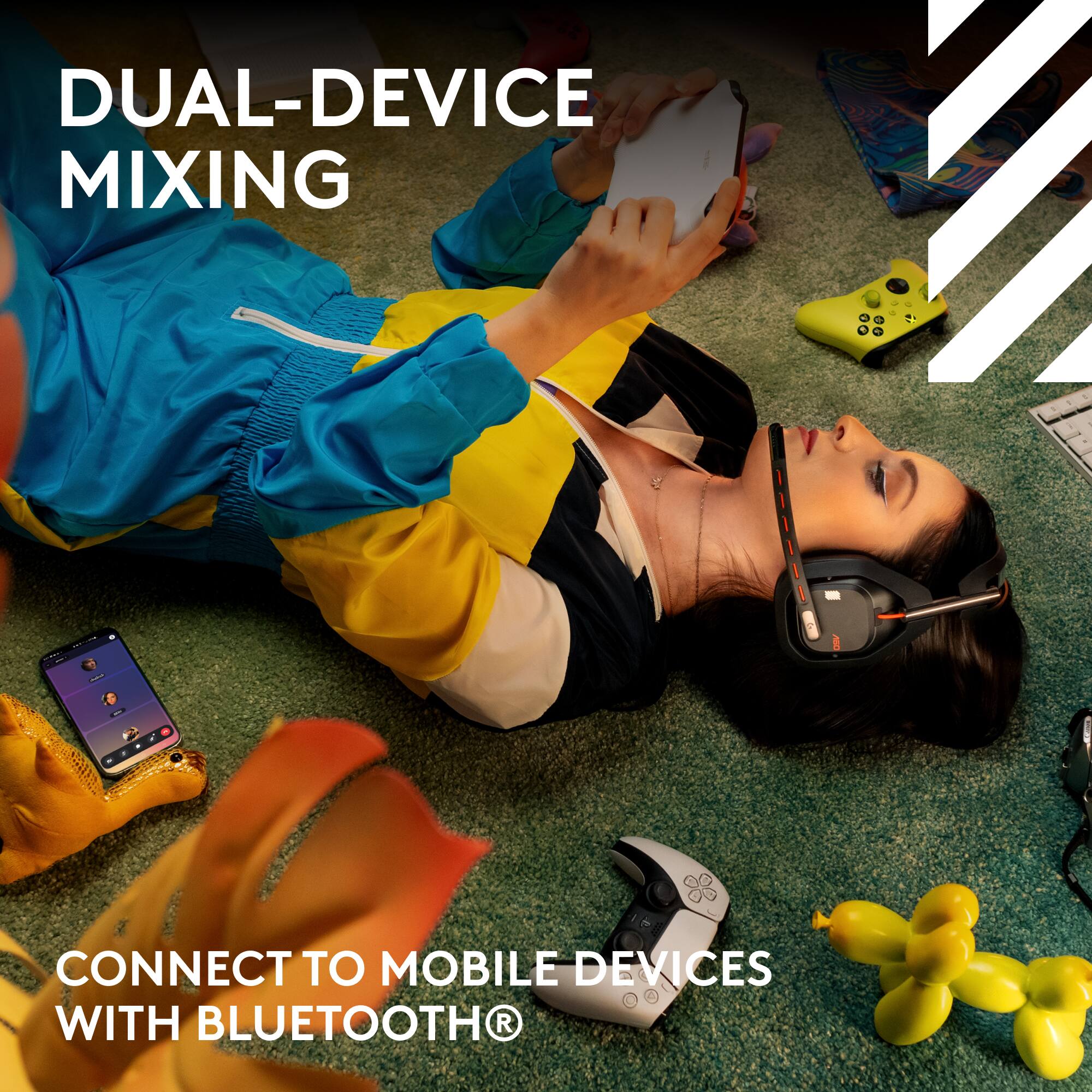 DUAL-DEVICE MIXING CONNECT TO MOBILE DEVICES WITH BLUETOOTH