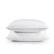 Alt View 1. Peace Nest - Peace Nest 2 Pack Medium-Soft Goose Feather Pillows White Quilted Cover - White.