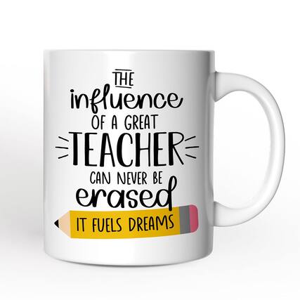 The influence of a great teacher can never be erased. It fuels dreams.