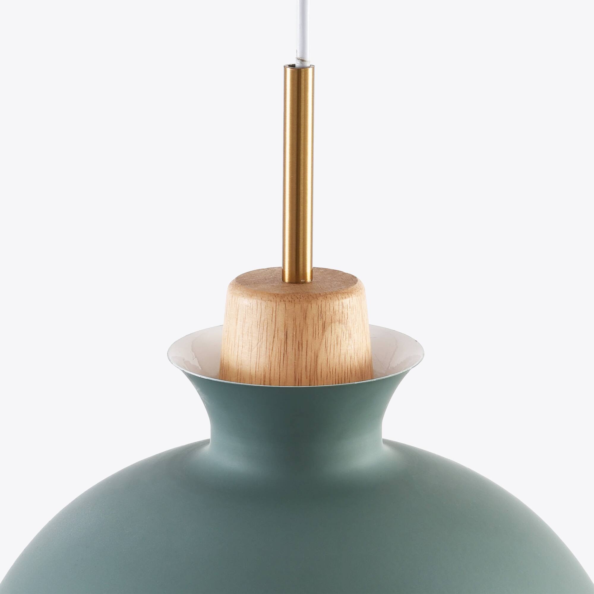 Alt View 9. Parrot Uncle - 1-Light Modern Green Hanging Pendant Light - Green.