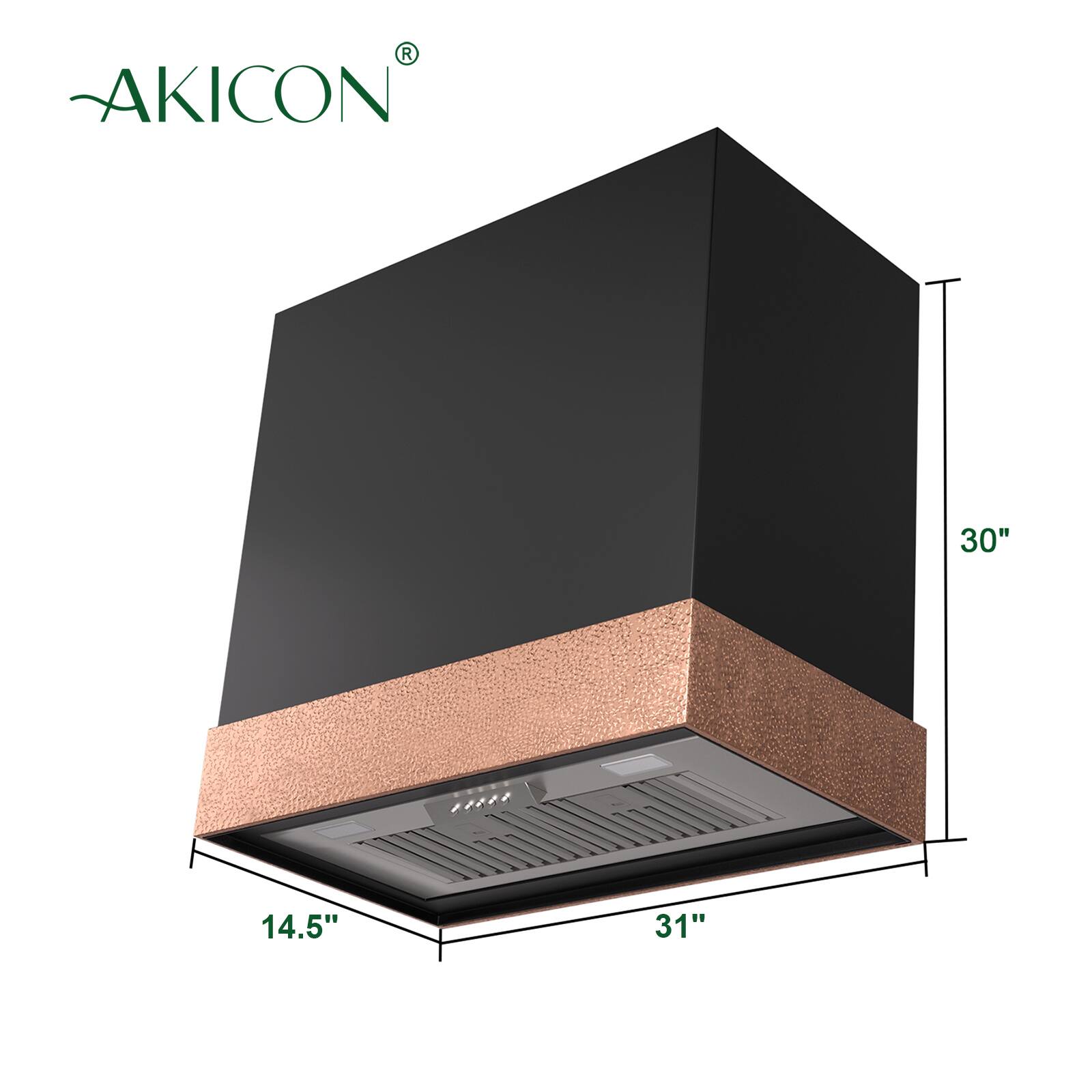 AKICON  
30" x 31" x 14.5"