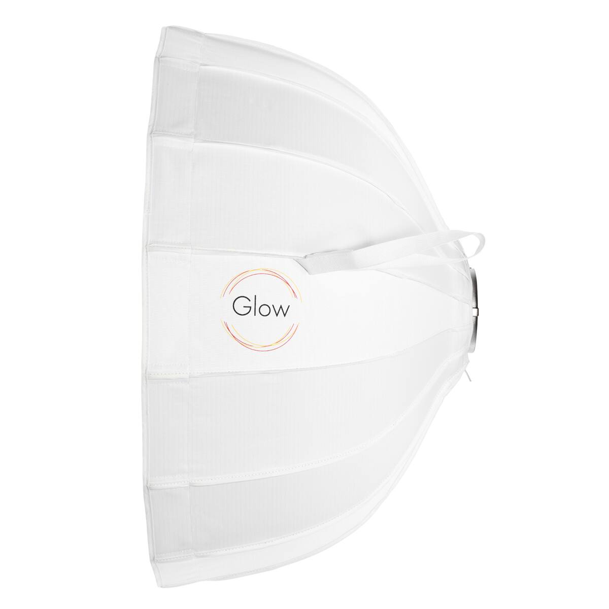 Alt View 3. Glow - Glow Elegant Pro White EZ-Lock Collapsible Beauty Dish ( Silver Interior, 25").