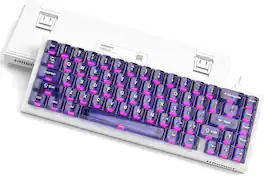 Womier - M68 HE V2 65% Wired Gaming Magnetic Hall Effect Keyboard with Adjustable Actuation - Purple