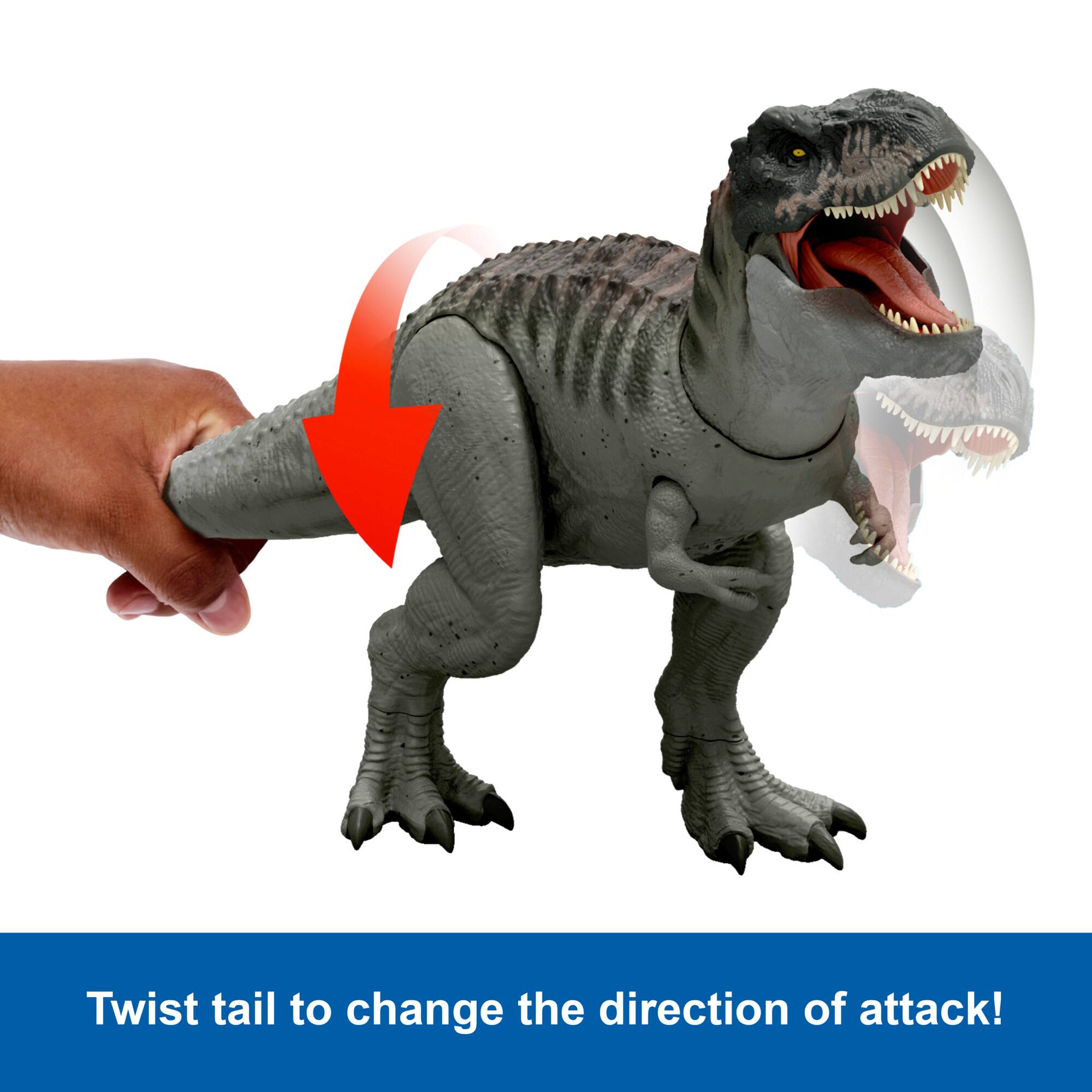 Twist tail to change the direction of attack!
