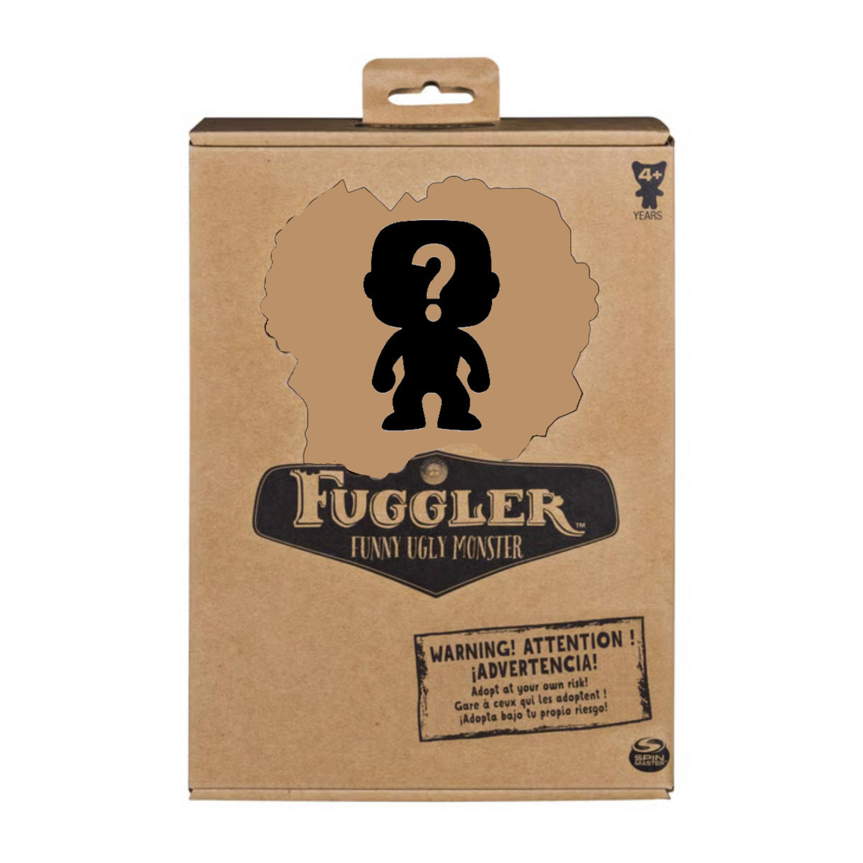 4+ ? YEARS FUGGLER FUNNY UGLY MONSTER ATTENTION ! WARNING! ADVERTENCIA! Adopt at your own risk! Gare à ceux qui les adoptent! ¡Adopta bajo tu propio riesgo!