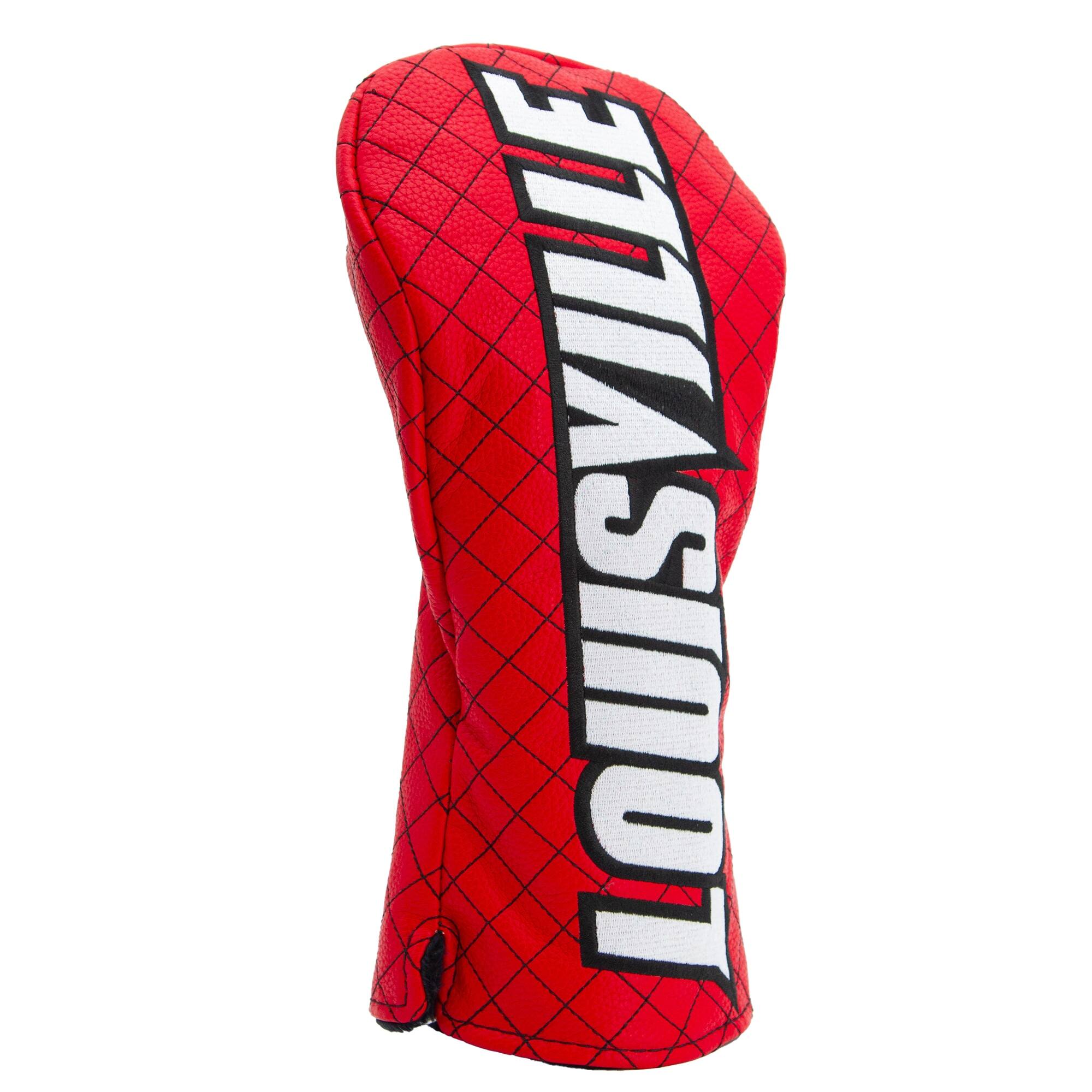 Alt View 2. Team Golf - Louisville Cardinals Quilted Driver Headcover - Multicolor.