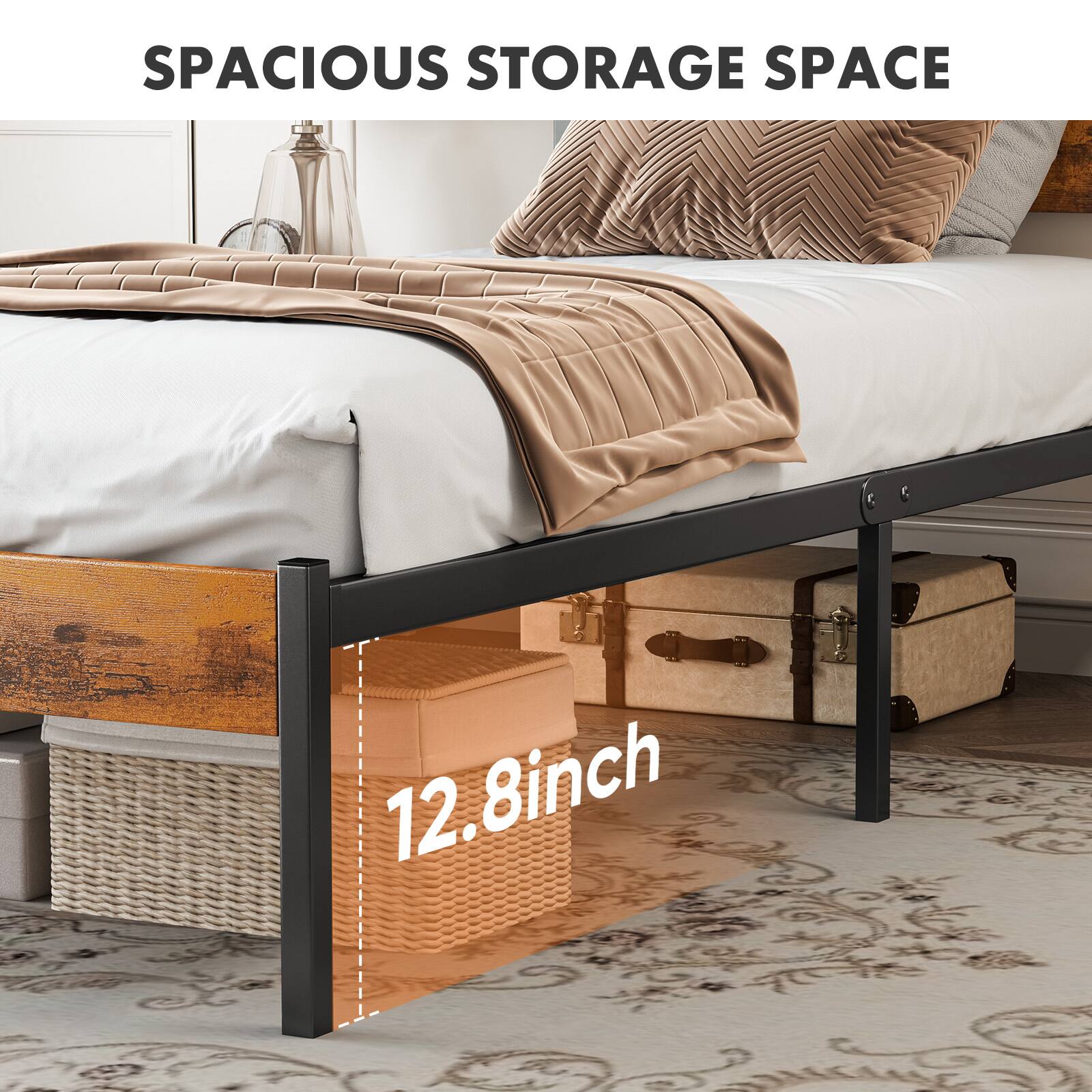 SPACIOUS STORAGE SPACE

12.8 inch