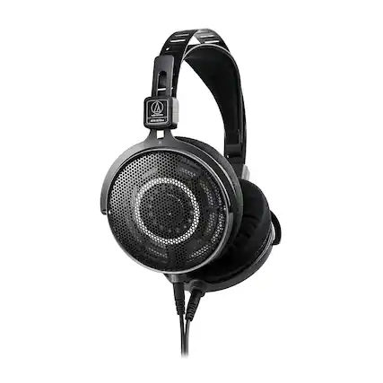 Front. Audio-Technica - Audio-Technica ATH-R70xa Professional Over-Ear Open-Back Reference Headphones - Black.