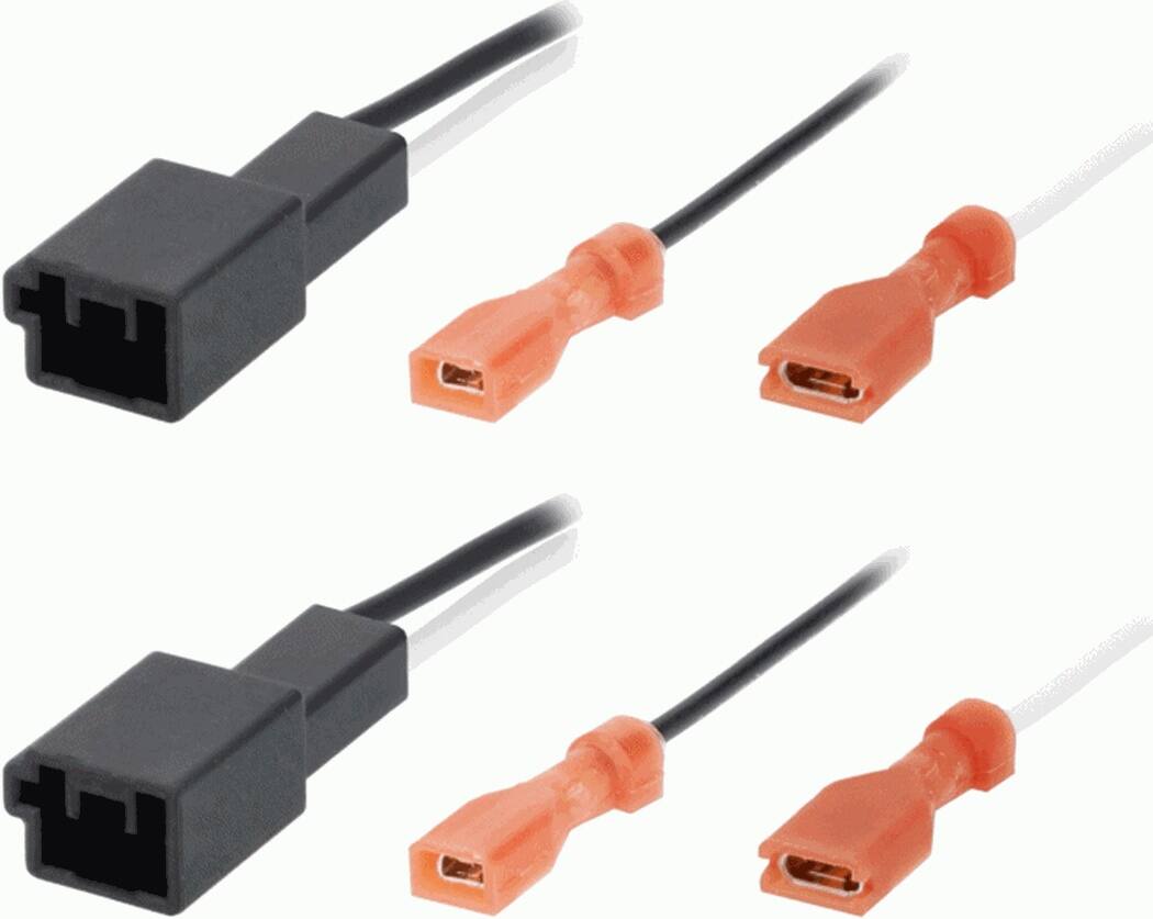 Left. Metra - Speaker Harness for Select 2020-2024 Toyota Vehicles (2-Pack) - Multi.