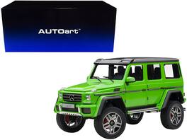 Mercedes Benz G500 4X4 2 1/18 Model Car by Autoart - Alien Green
