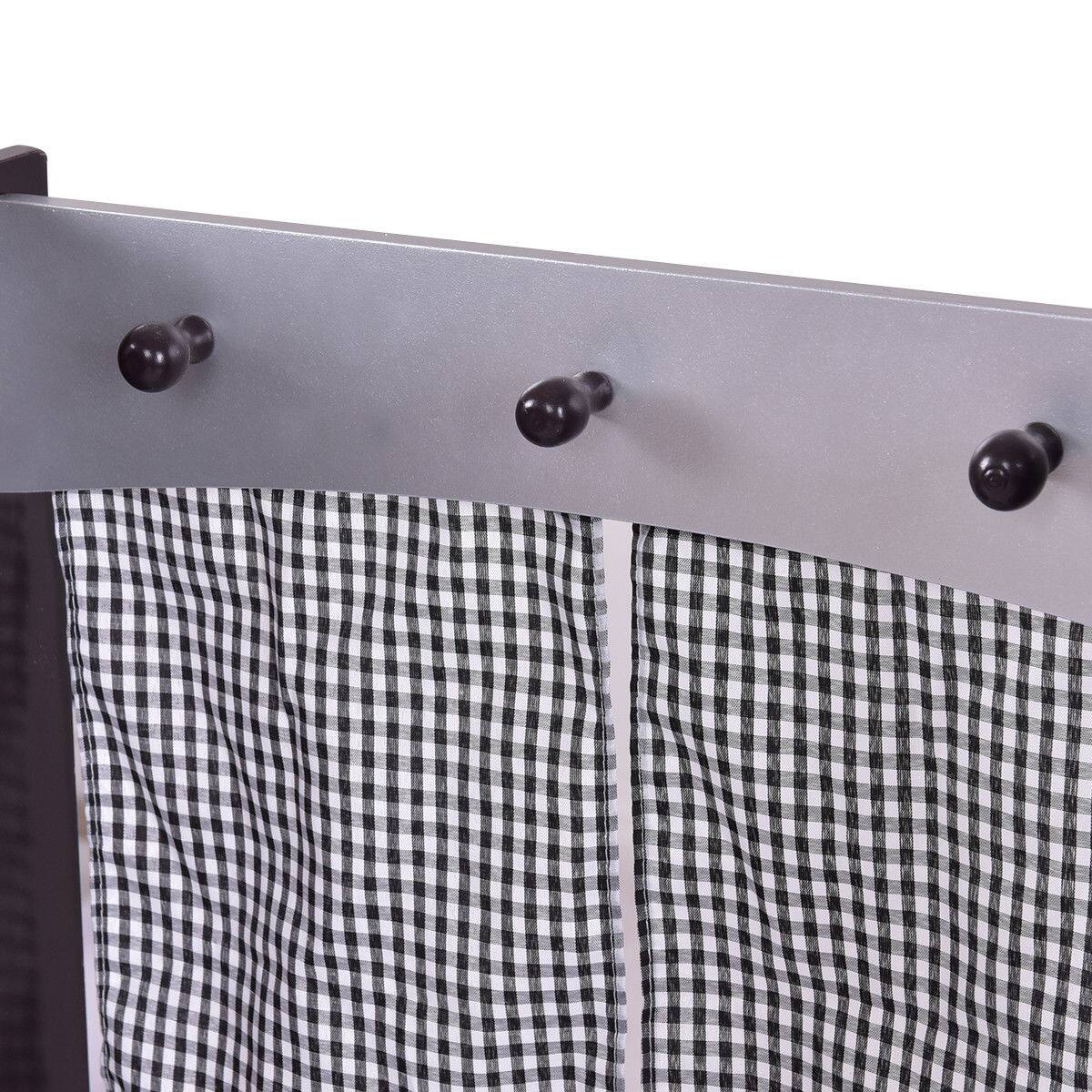 Alt View 9. Gymax - Gymax Kids Cooking Pretend Play Toy Wooden Kitchen Set Children Playset Vintage - Coffee + Silver.