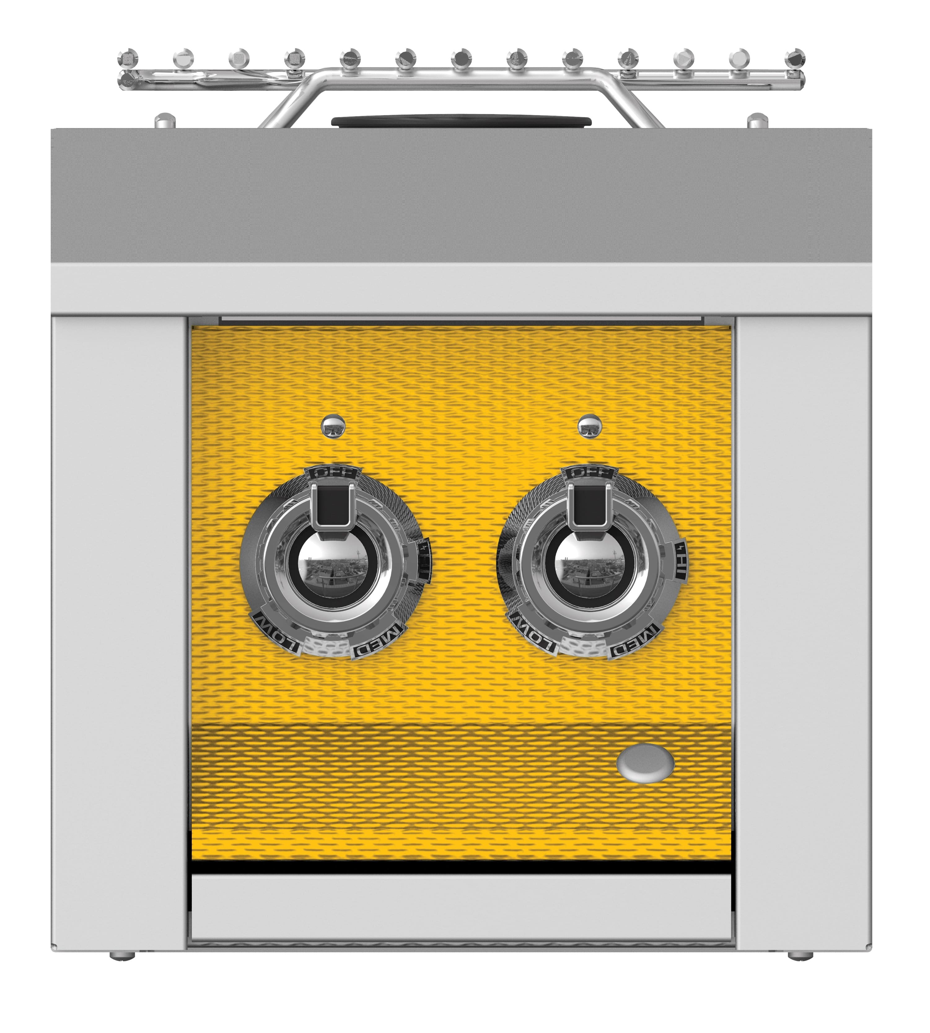 Aspire by Hestan - 12" Gas Cooktop: Mechanical controls; 2 gas burner elements; 2931-5861W of heating power - Sol