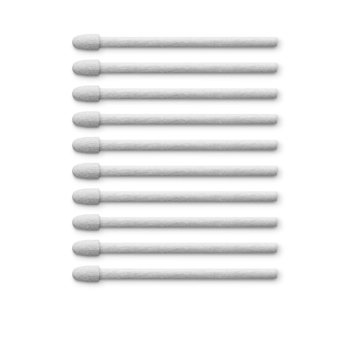 Front. Wacom - Wacom Felt Pen Nibs for Pro Pen 2 and Pro Pen 3D, 10-Pack - Black.