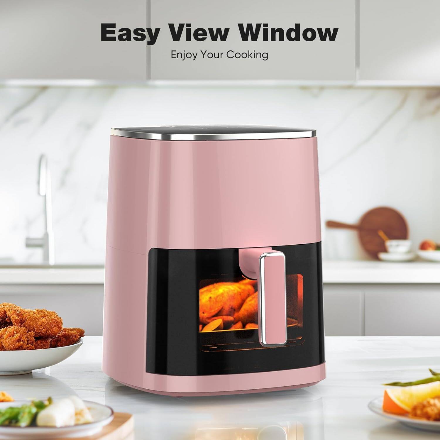 Easy View Window  
Enjoy Your Cooking