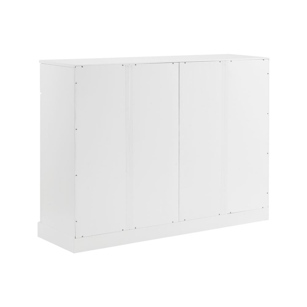 Alt View 6. Crosley Furniture - Stanton Sideboard - White.