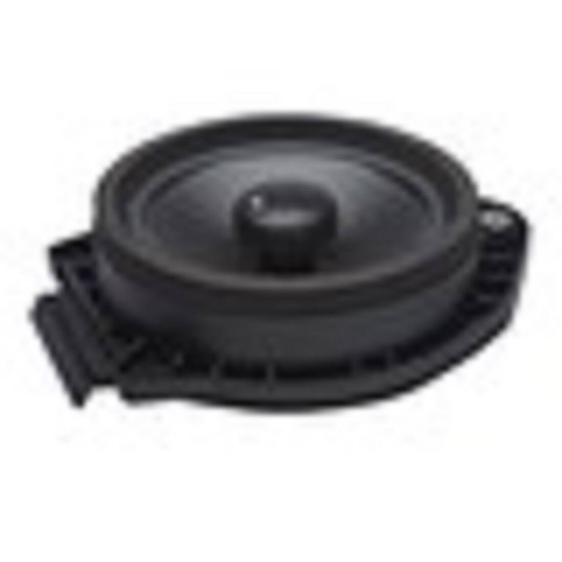 Alt View 12. Powerbass - OE Series 6.5in. 2-Way Coaxial OEM Replacement Speaker with Injection Molded PP Cone - black.