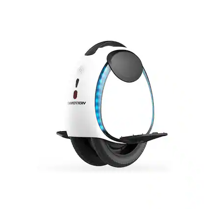 Front. INMOTION - Inmotion E20 Electric Unicycle - White.
