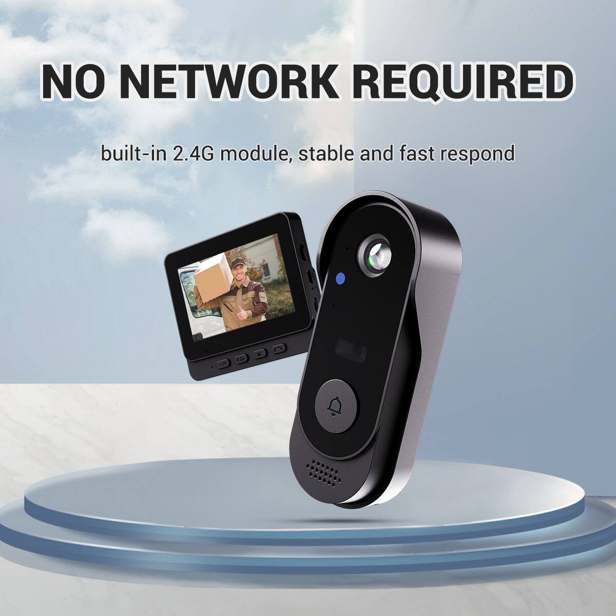 NO NETWORK REQUIRED

built-in 2.4G module, stable and fast respond