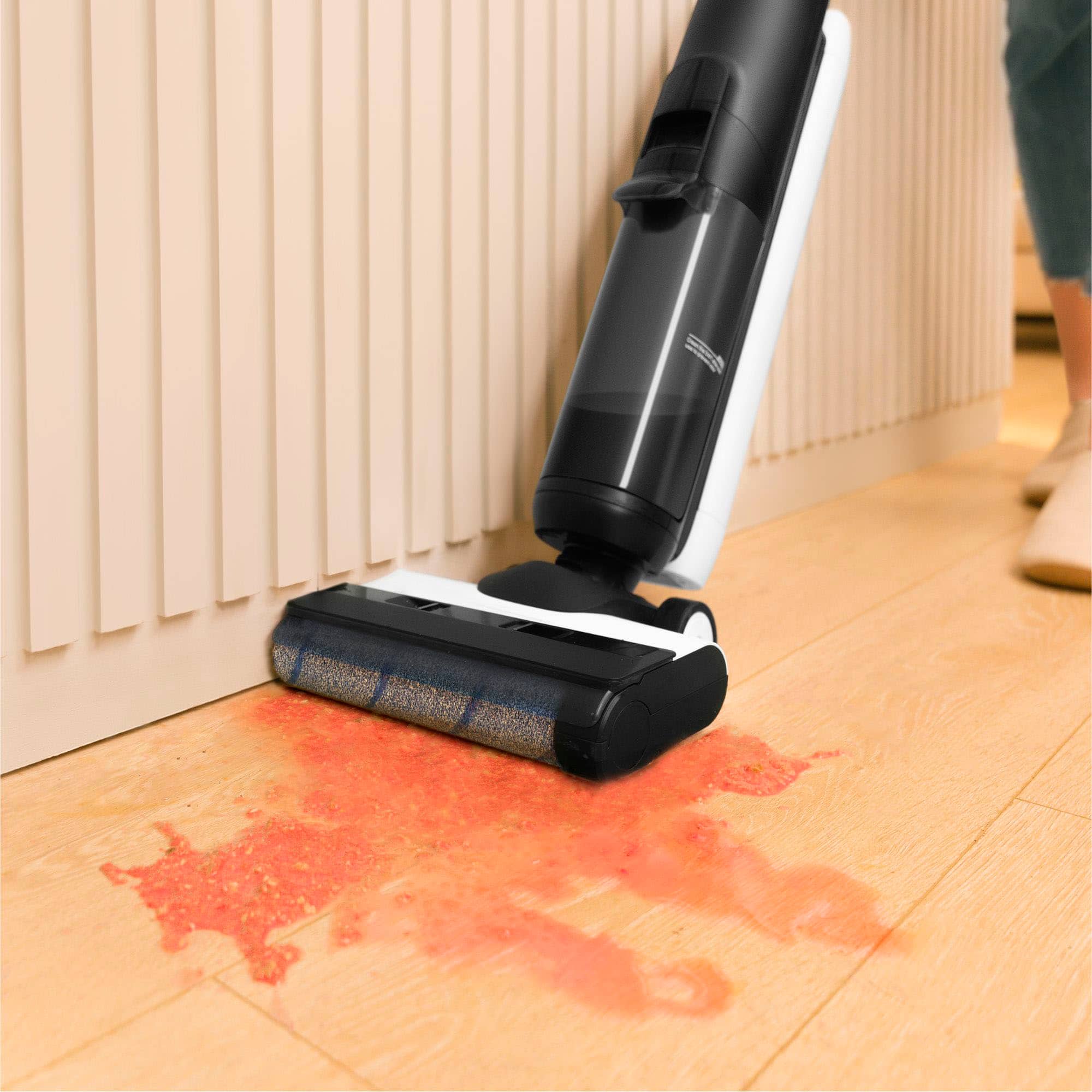 Alt View 16. Tineco - Floor Washer Pet Cordless Mop & Vacuum Cleaner - 5 Series - Black.