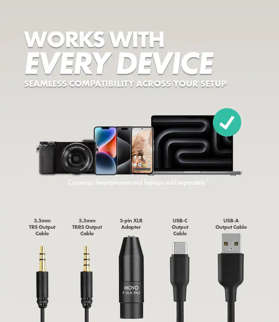 Movo X1-Mini Video Shotgun Microfoon voor Camera - Supercardioid 3,5 mm/USB- C Analoog/Digitale Camera Microfoon voor DSLR, iPhone en Android Smartphones, Computers - Compatibel met Canon EOS, Nikon Movo X1-Mini Video Shotgun Microfoon voor Camera - Supercardioid 3,5 mm/USB- C Analoog/Digitale Camera Microfoon voor DSLR, iPhone en Android Smartphones, Computers - Compatibel met Canon EOS, Nikon