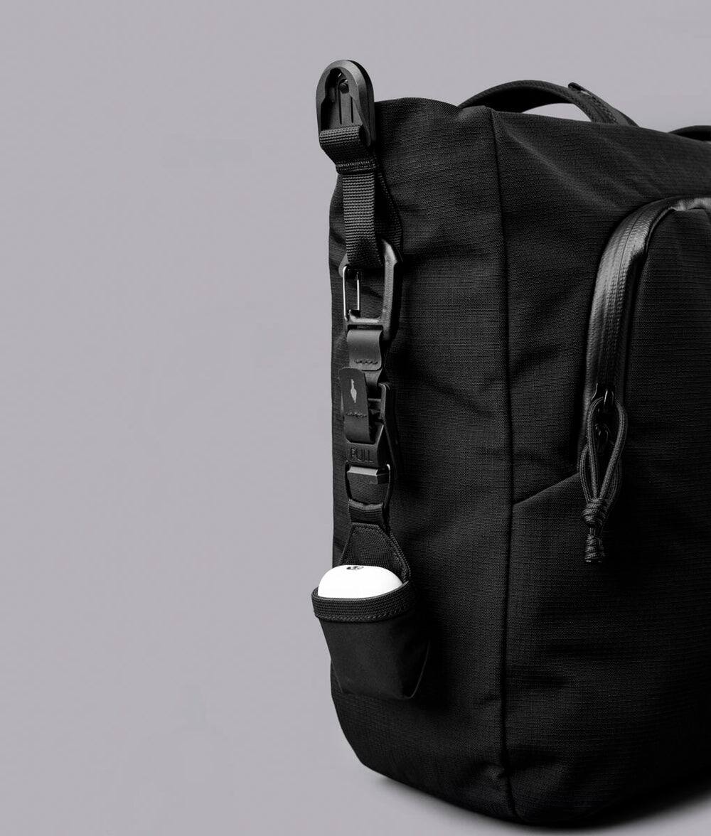 Alt View 9. ALPAKA - Bravo Tote V2 Laptop Tote Bag for Work & Travel, Fits 16" MacBook Pro & 14” Tablet, Handheld & Crossbody - Black Axoflux 400D.