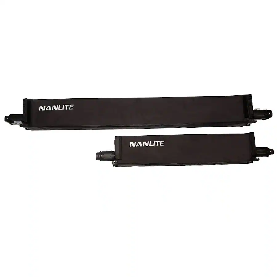 NANLITE Fabric Barndoors and 45 Degree Grid for PavoTube II 30C LED ...