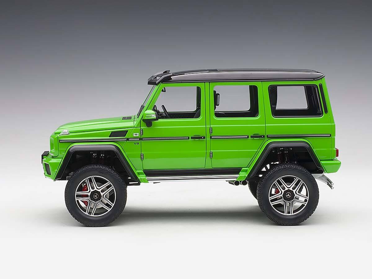 Alt View 1. Autoart - Mercedes Benz G500 4X4 2 Alien Green 1/18 Model Car by Autoart.