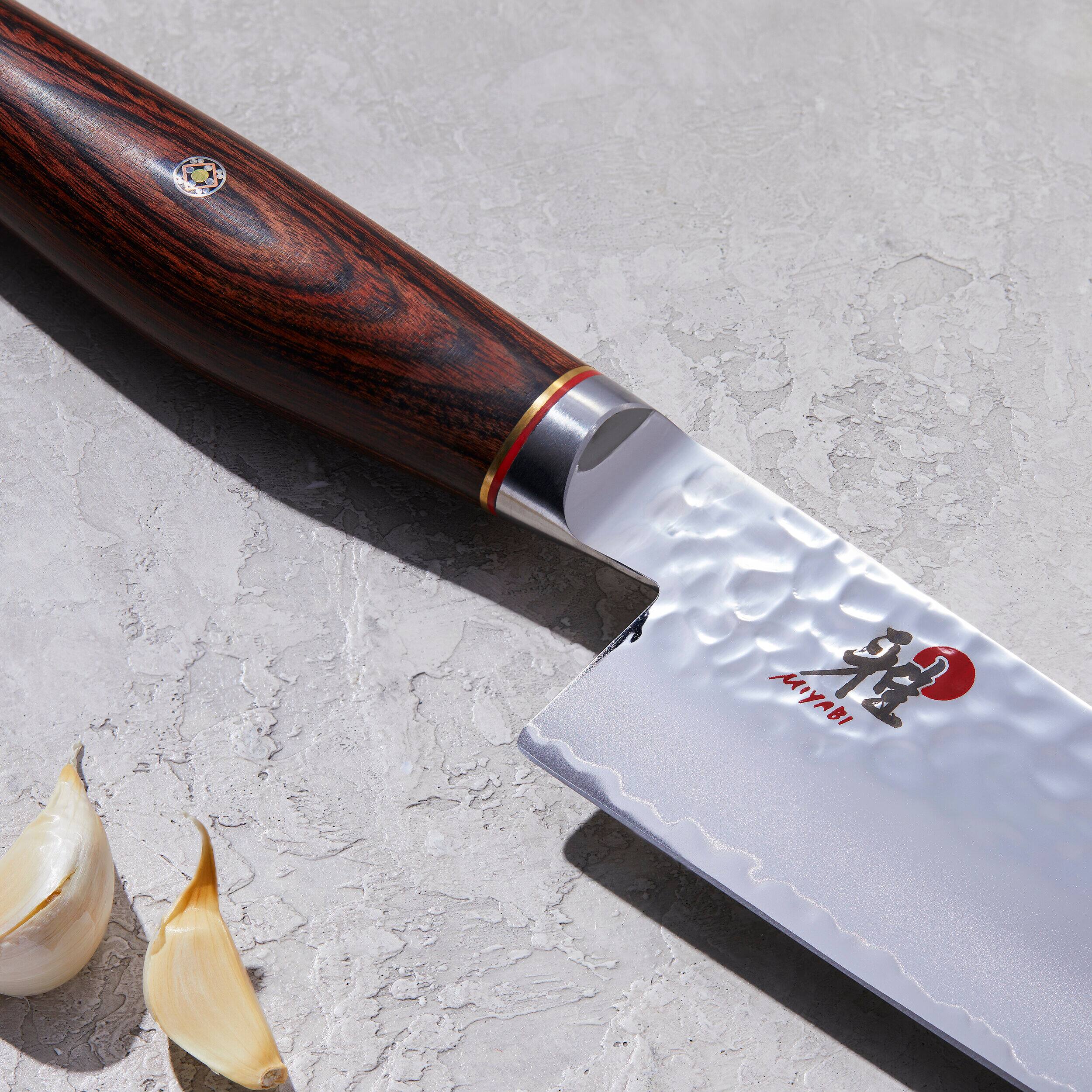 Alt View 4. Miyabi - Miyabi Artisan 7-inch Santoku Knife - Stainless Steel.
