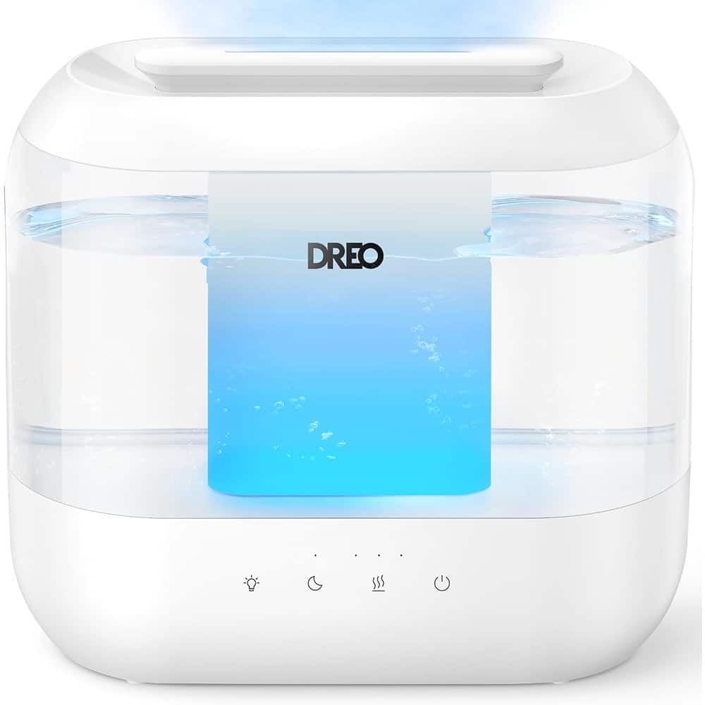 MOSZAR LLC - Dreo 4L Top Fill Humidifier, 36H Runtime, Quiet Cool Mist, Easy to Clean