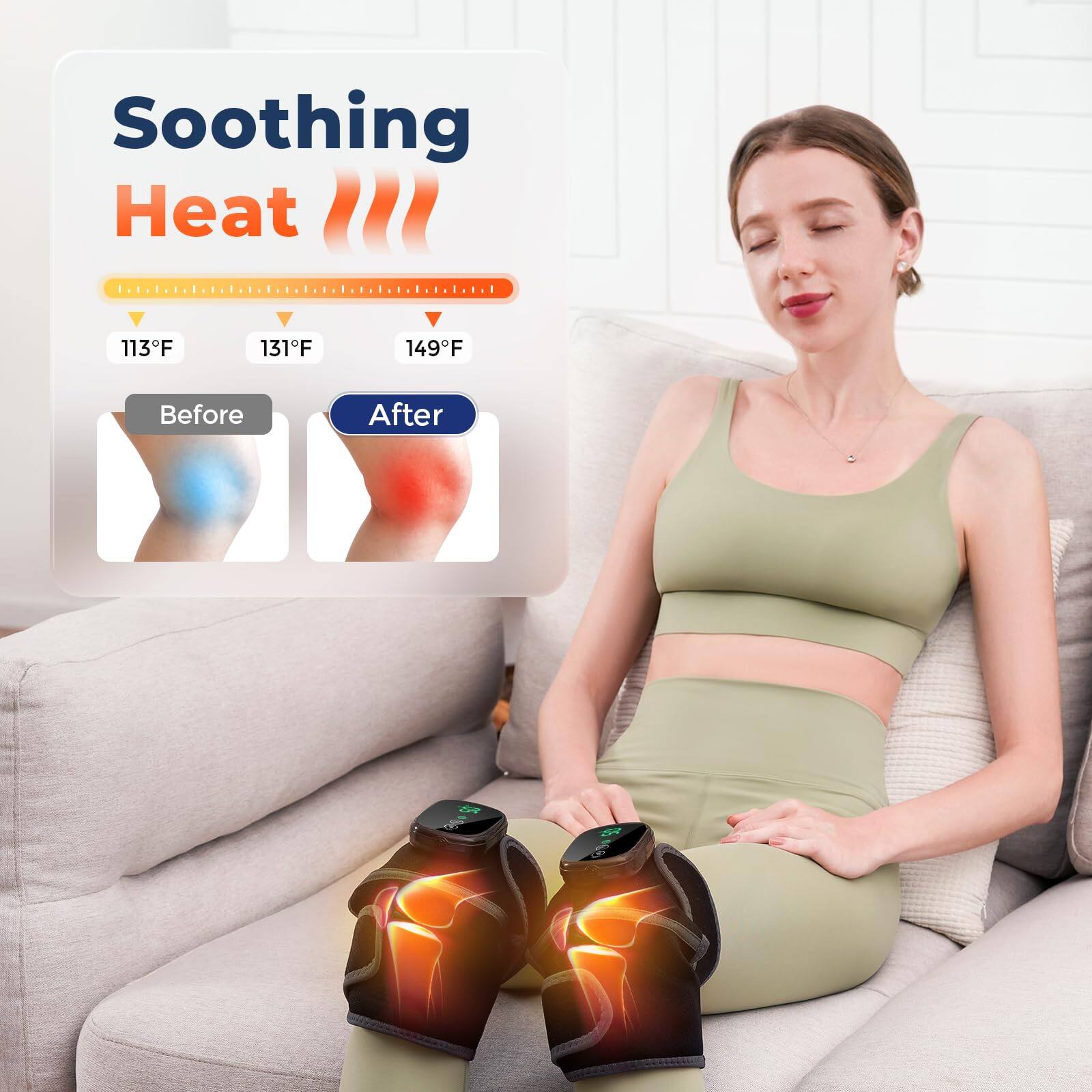 Soothing Heat

113°F 131°F 149°F

Before After