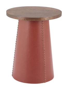 Hivvago - Dikis Side Table - Brown