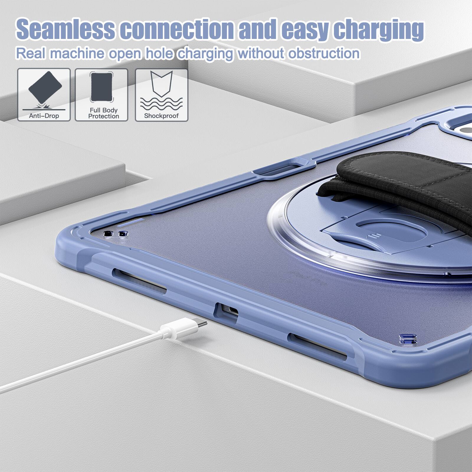Seamless connection and easy charging  
Real machine open hole charging without obstruction  
Anti-Drop  
Full Body Protection  
Shockproof
