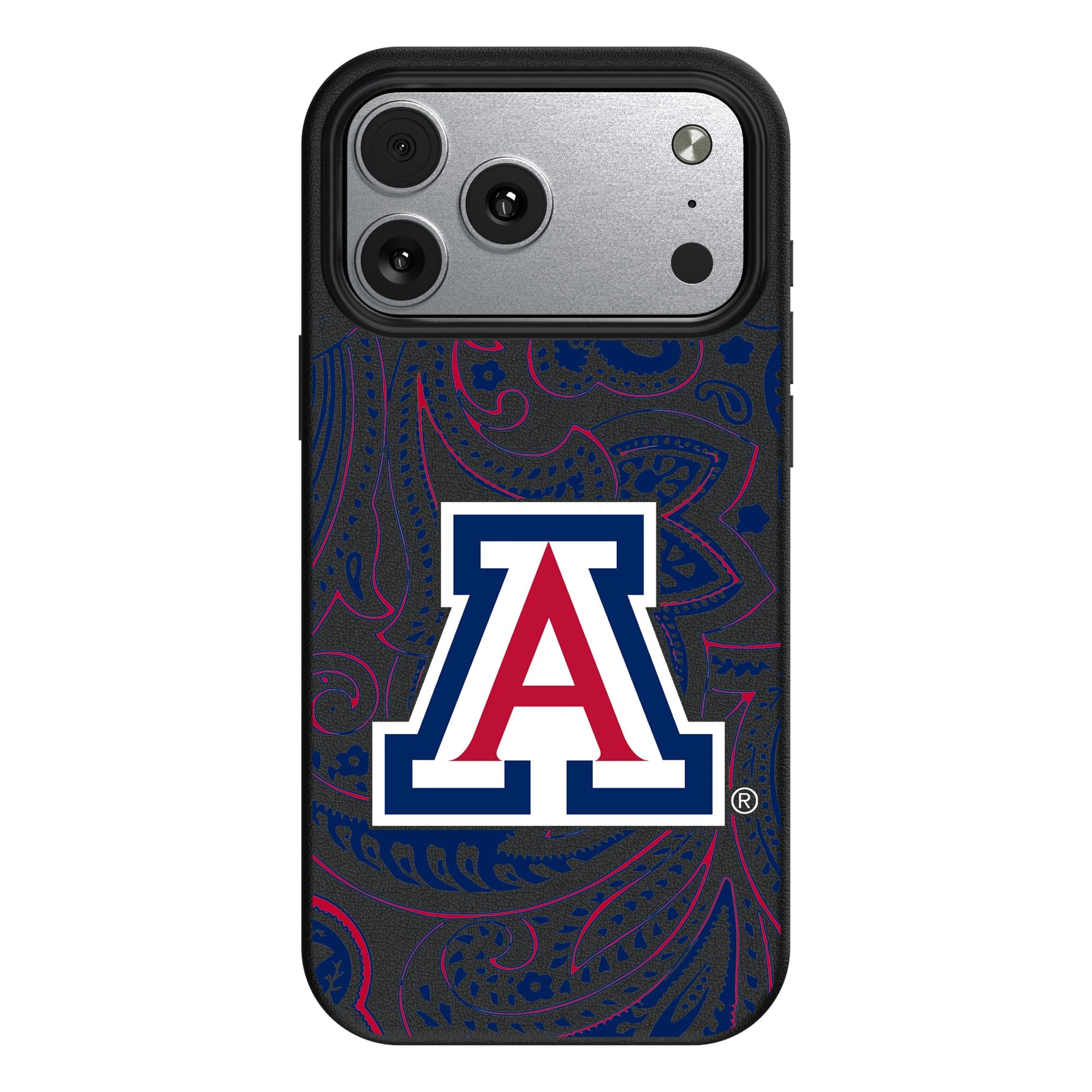 Keyscaper - NCAA - Arizona Wildcats Paisley iPhone Magnetic Bump Case - 17 - Black price history on PriceWatchPro