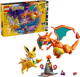 LEGO - Pokémon SMART Play: Charizard vs. Jolteon Ultimate Battle 72167