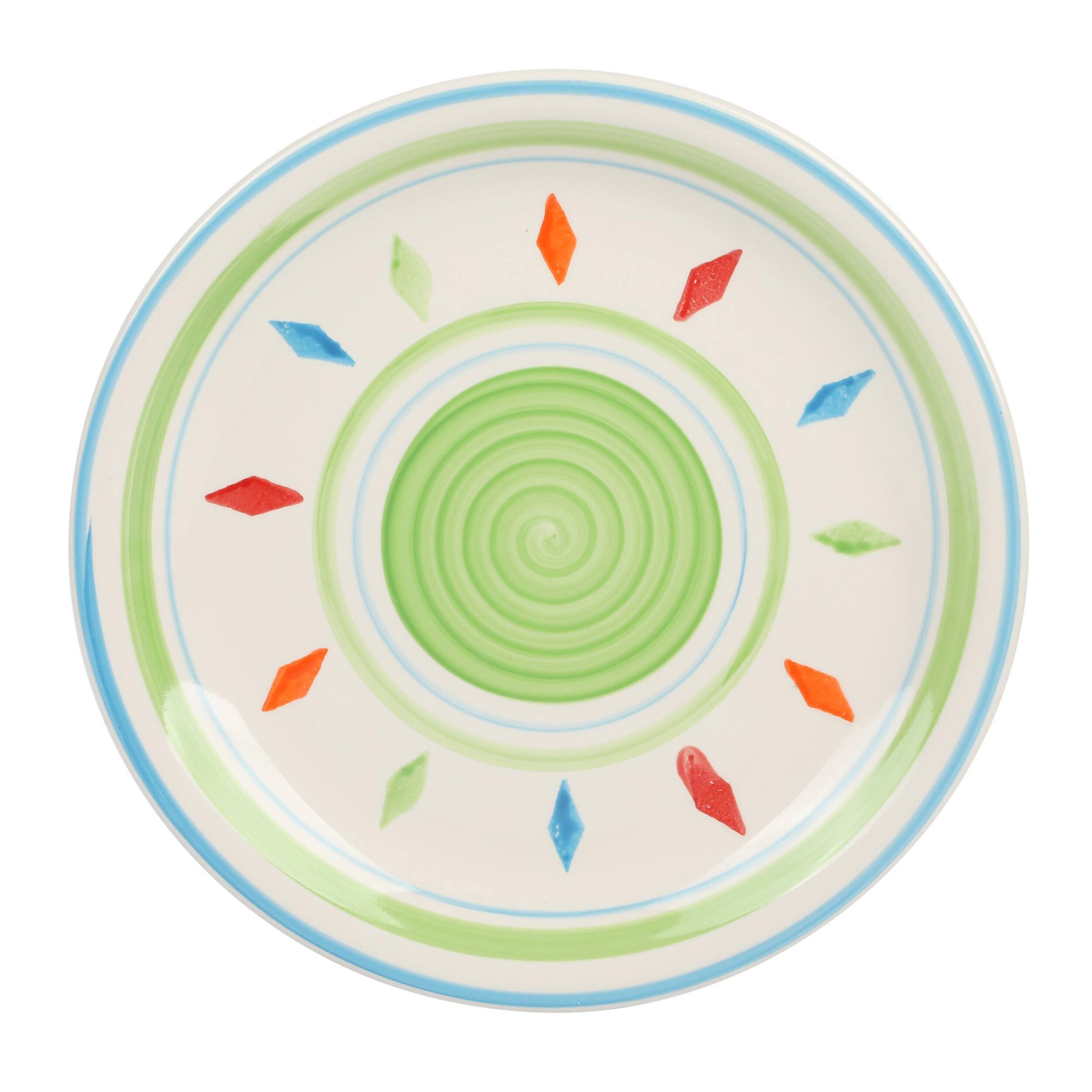 Alt View 2. Gibson - Gibson Home Heidy 12 Piece Durastone Dinnerware Set - Multi.