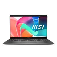 MSI - Modern 15 15.6" Laptop - Intel Core Ultra 7-150U - Intel Graphics with 16GB Memory -1TB SSD - Platinum Gray - Front_Zoom