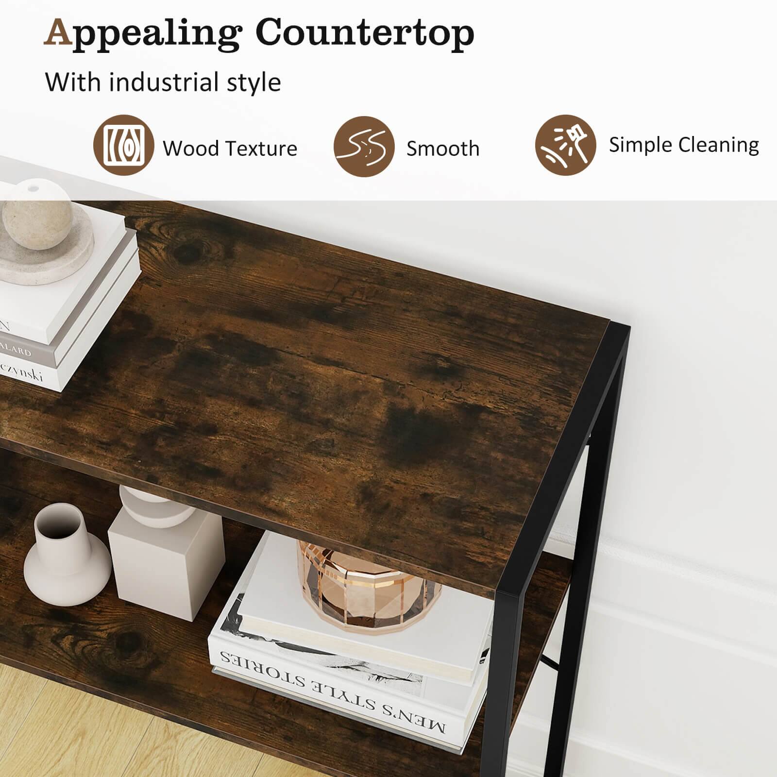 Appealing Countertop  
With industrial style

- Wood Texture
- Smooth
- Simple Cleaning