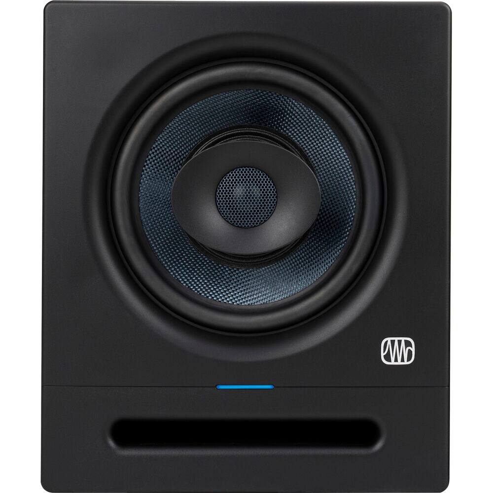 Alt View 2. PreSonus - PreSonus Eris Pro 8 2-Way Biamped, Active, 8" Coaxial Studio Monitor Bundle.