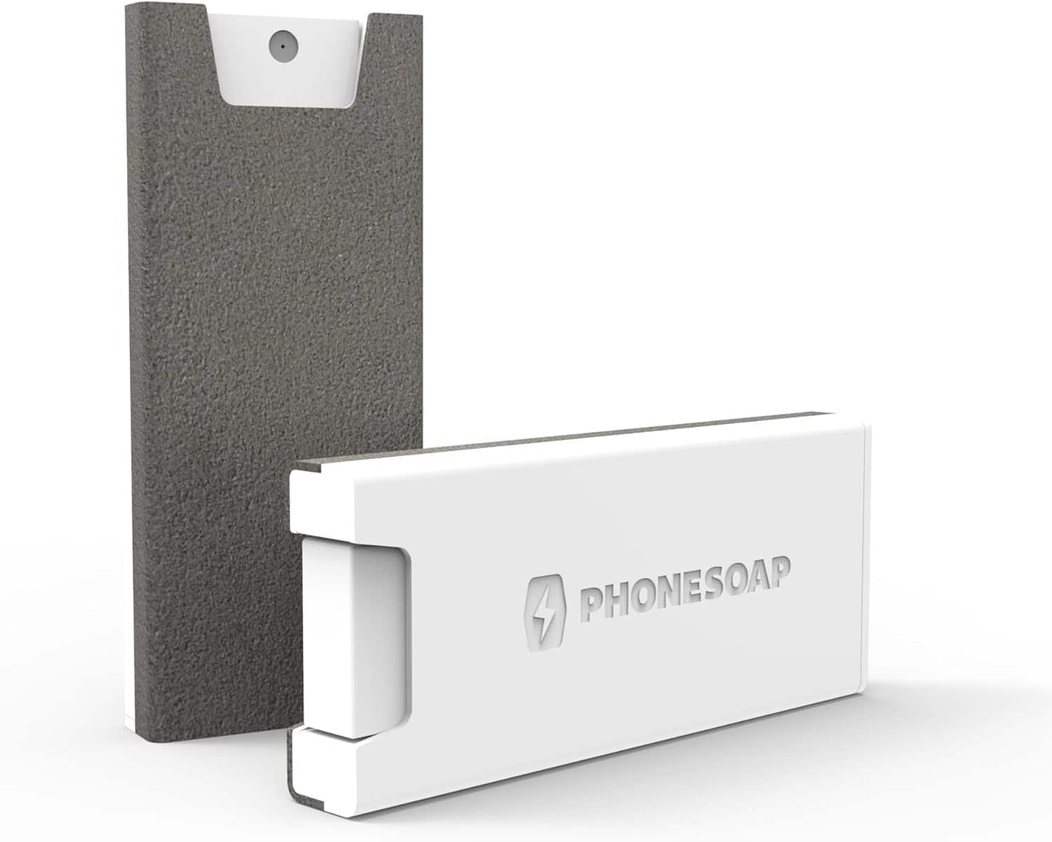 PhoneSoap - Shine - 2 in 1 Cell Phone and Screen Cleaner with Attached Microfiber Cloth