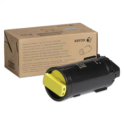 Sure, here is the corrected and grouped text:
---
**Yellow Standard-Capacity Toner Cartridge**
- Cartouche de toner de capacité standard jaune
- Cartuccia di toner a capacità standard giallo
- Gelbe Tonerpatrone mit Standardkapazität
- Cartucho de toner de capacidad estándar amarillo
- Cartucho de toner de capacidad estándar de amarelo
- Картридж стандартной емкости желтый тонер
- Cartucho de toner de capacidad estándar de amarelo
**Xerox® VersaLink C600 Color Printer**
- Xerox® VersaLink C600 Color Printer - Impresora de color - Imprimante à couleur - Stampa multicolore - Impresora multicolor - Farbdrucker - Impresora de color - Impresora multicolor - Impresora multicolor - Impresora multicolor - Impresora multicolor - Impresora multicolor - Impresora multicolor - Impresora multicolor - Impresora multicolor - Impresora multicolor - Impresora multicolor - Impresora